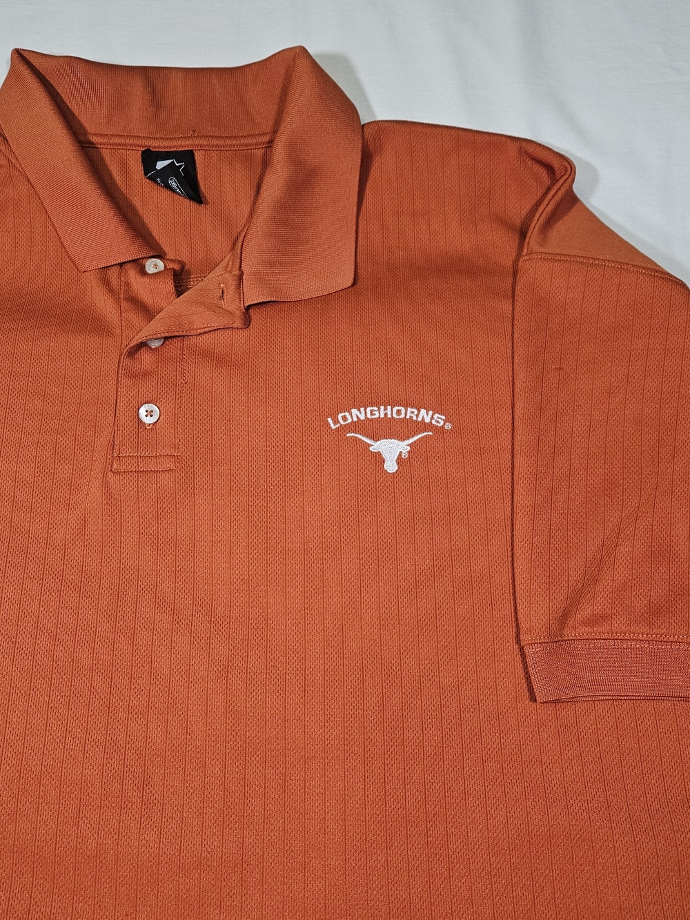 Texas Longhorns Starter Men's Polo Shirt 2XL Burnt Orange NCAA Football